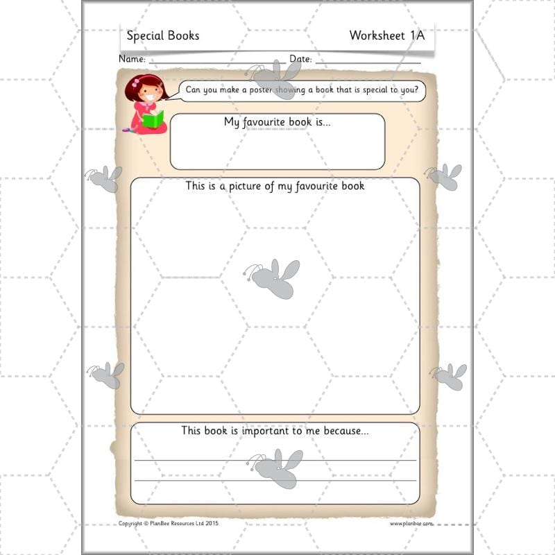 PlanBee Exploring Special Books KS1 RE downloadable lesson pack