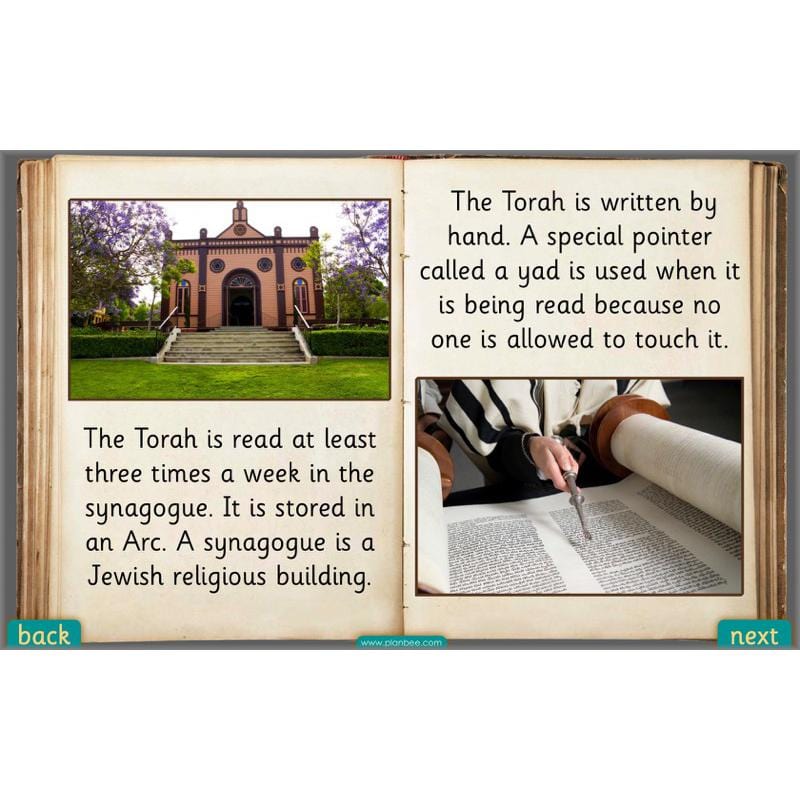 PlanBee Exploring Special Books KS1 RE downloadable lesson pack