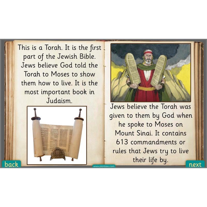 PlanBee Exploring Special Books KS1 RE downloadable lesson pack