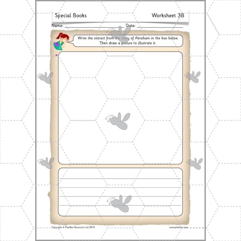 PlanBee Exploring Special Books KS1 RE downloadable lesson pack