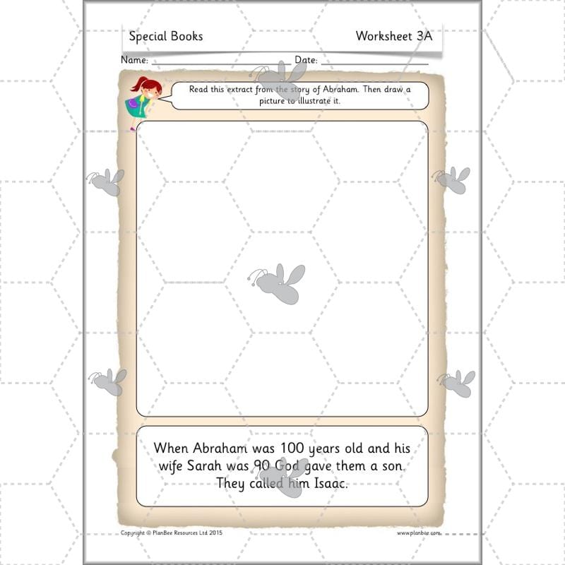 PlanBee Exploring Special Books KS1 RE downloadable lesson pack
