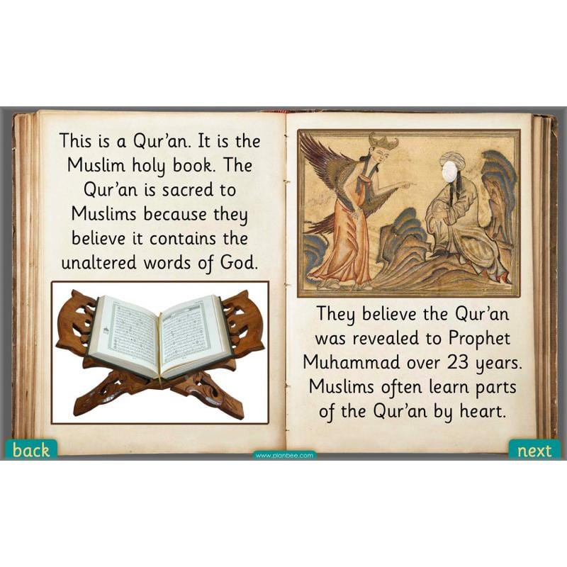 PlanBee Exploring Special Books KS1 RE downloadable lesson pack