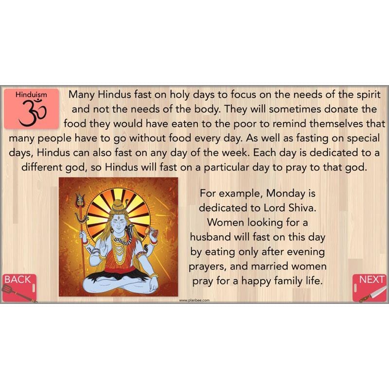 PlanBee Special Foods - Religious Foods: KS2 RE Lesson Plans & Resources