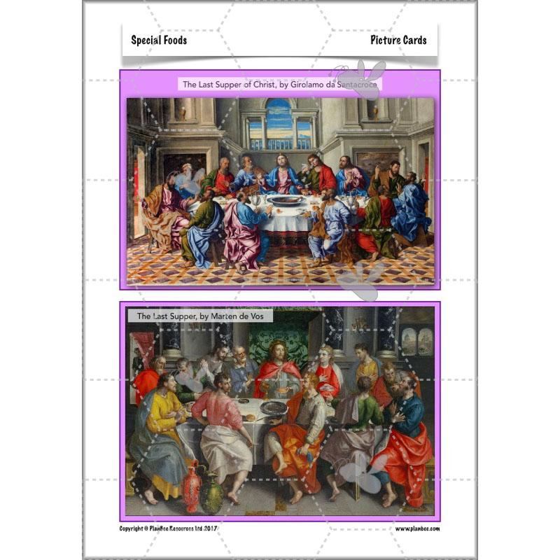 PlanBee Special Foods - Religious Foods: KS2 RE Lesson Plans & Resources