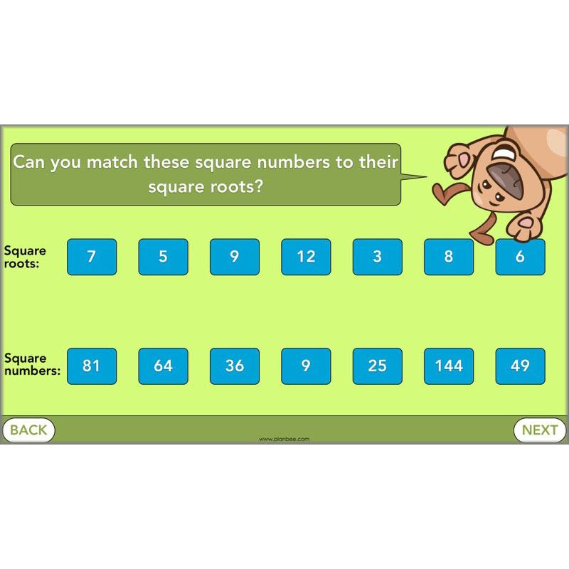 PlanBee Square Numbers, Cube Numbers and Factor Pairs | KS2 Year 5