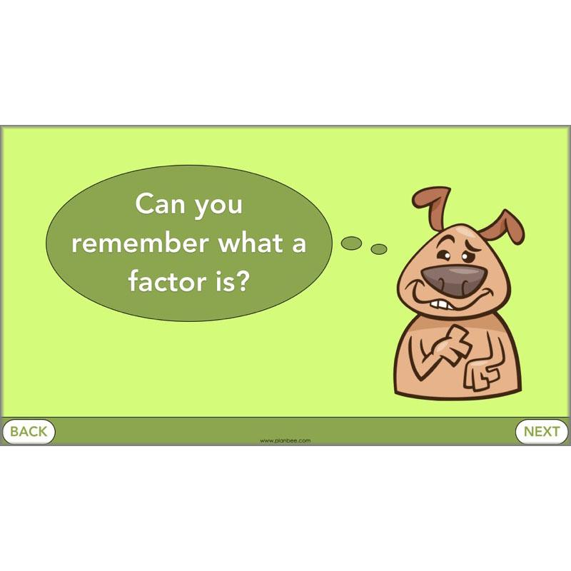 PlanBee Square Numbers, Cube Numbers and Factor Pairs | KS2 Year 5