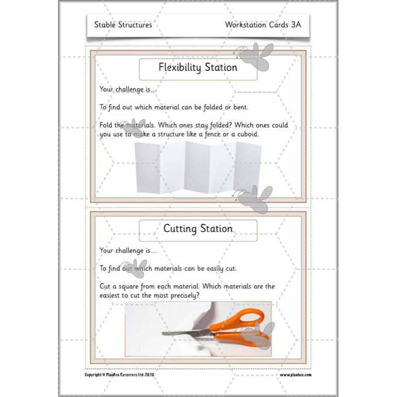 PlanBee Stable Structures KS1 DT Lessons by PlanBee