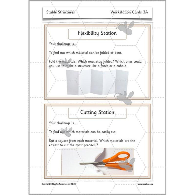 Stable Structures KS1 DT Lessons by PlanBee