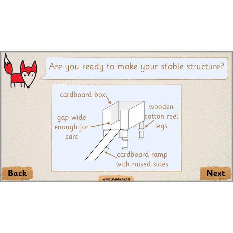 Stable Structures KS1 DT Lessons by PlanBee