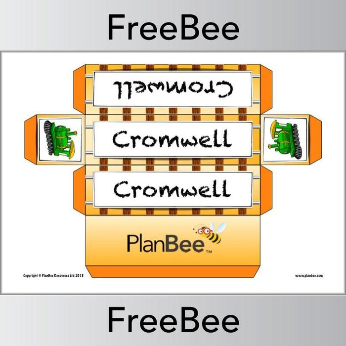 PlanBee Free Steam Locomotive Group Name Labels | PlanBee