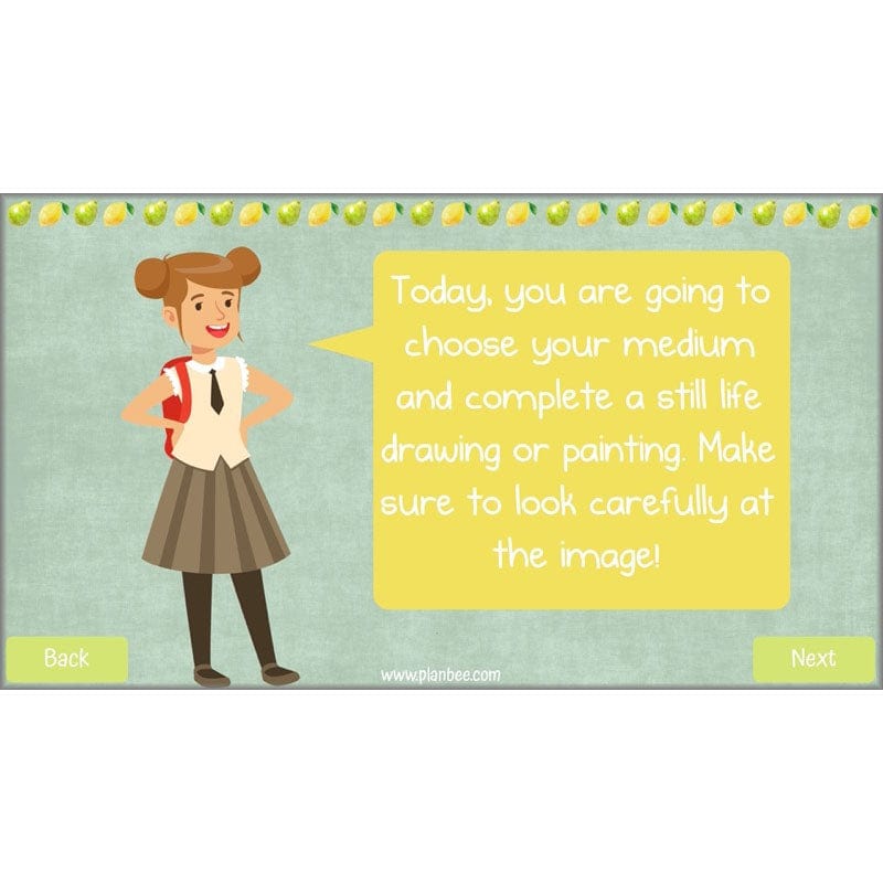 PlanBee Still Life Planning | KS2 Art