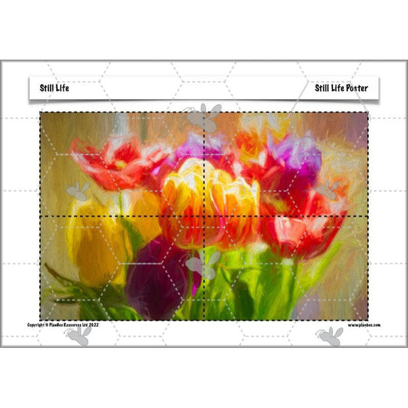 Still Life KS2 Art Downloadable Lesson Pack by PlanBee