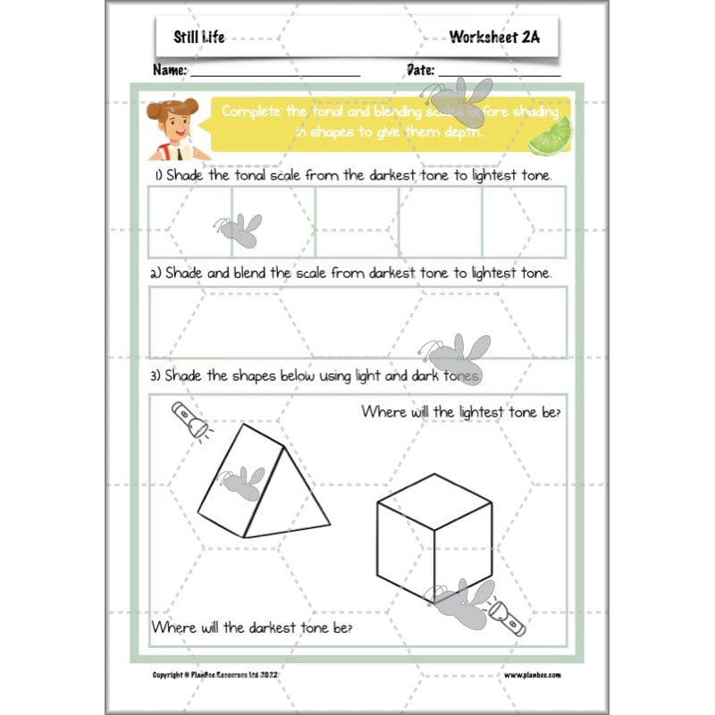 PlanBee Still Life Planning | KS2 Art