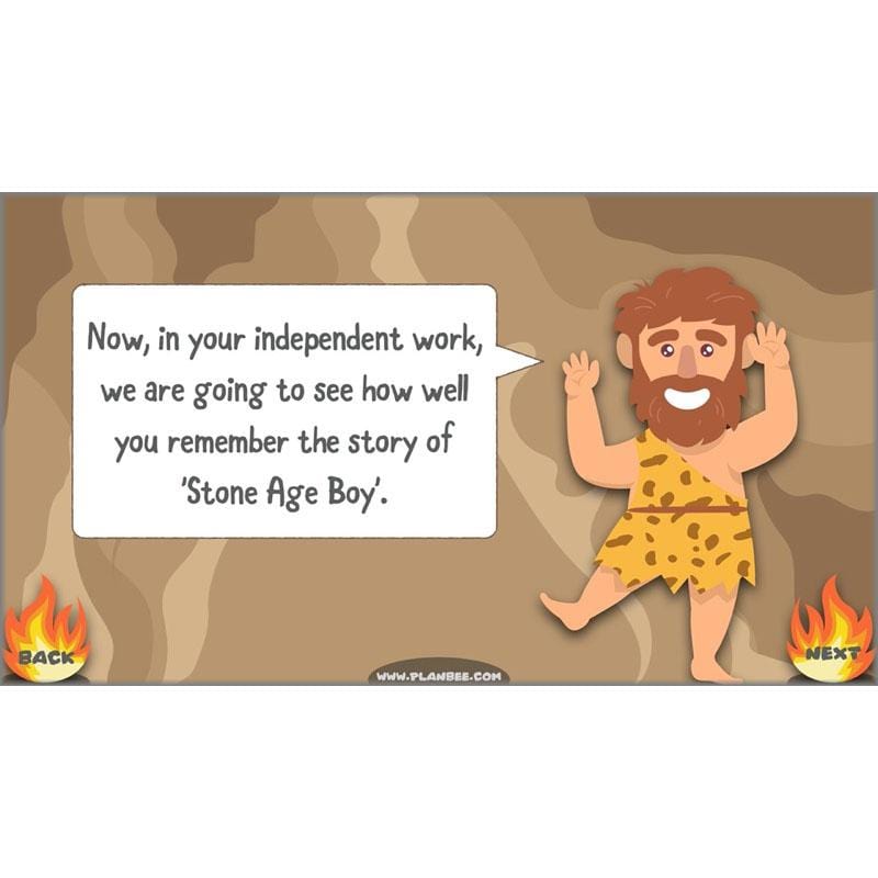 Stone Age Boy Planning | KS2 Lesson Plans