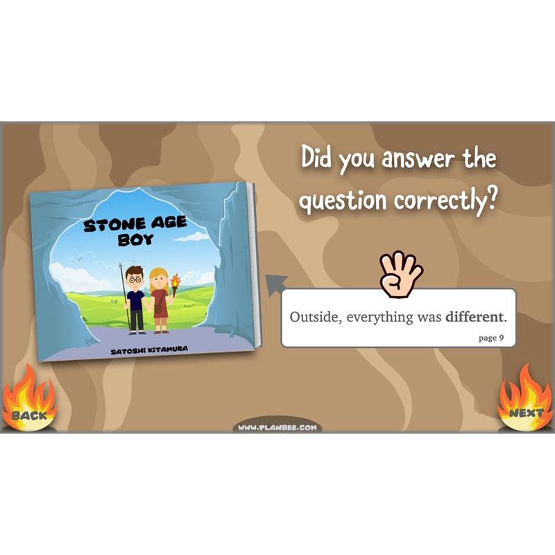 PlanBee Stone Age Boy Planning KS2 | Year 3 English Lessons