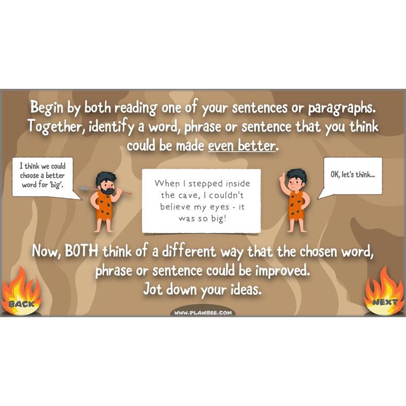 PlanBee Stone Age Boy Planning Year 3 English Lessons