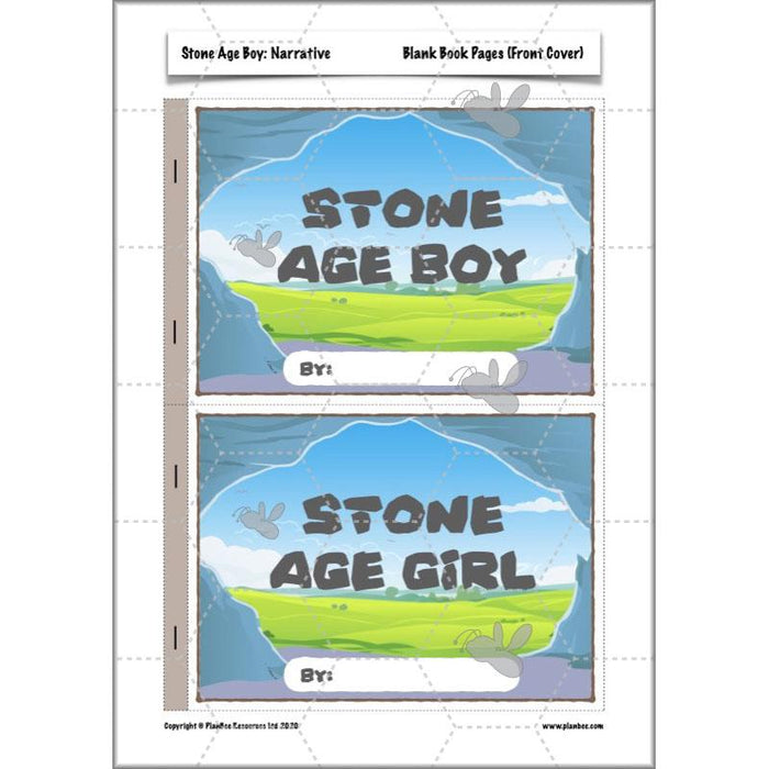 PlanBee Stone Age Boy Planning Year 3 English Lessons