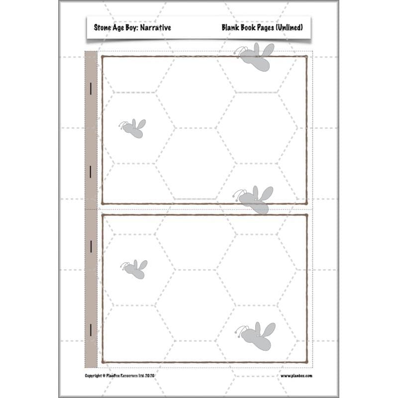 PlanBee Stone Age Boy Planning Year 3 English Lessons