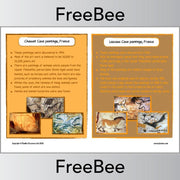 Free Stone Age Cave Art Paintings KS2 Display Cards | PlanBee