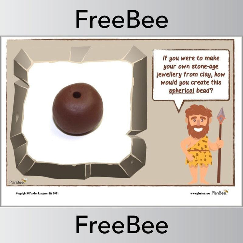 Free Stone Age Jewellery KS2 Display Cards by PlanBee