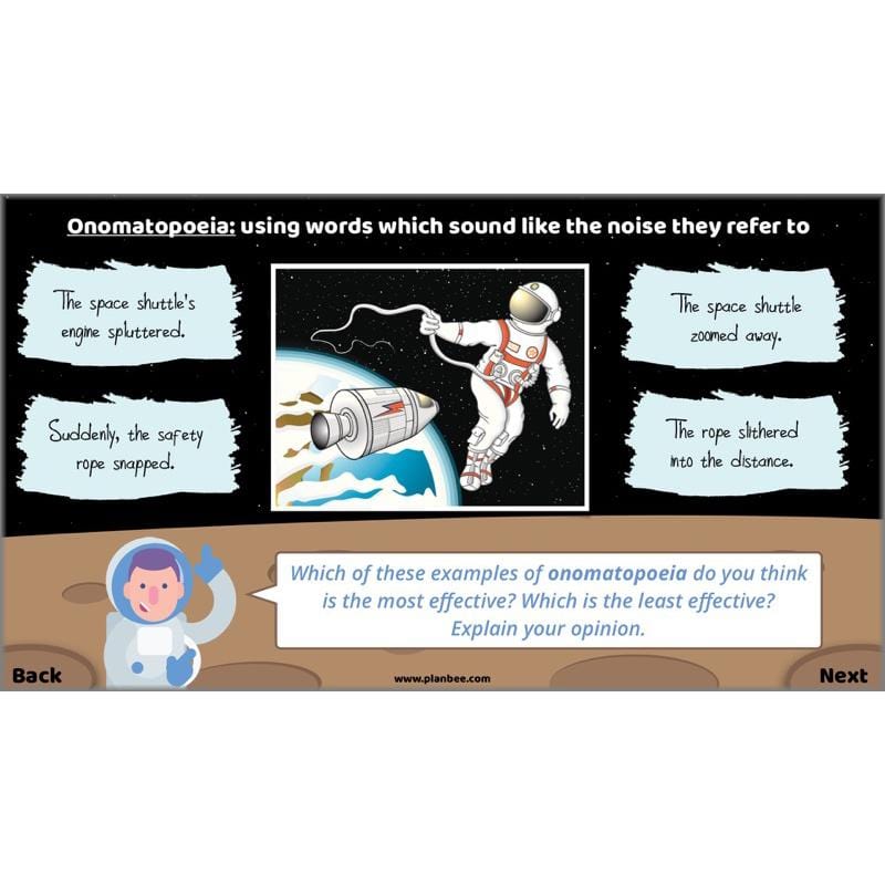 PlanBee Descriptive Writing Lesson Plans | Stories from Space KS2