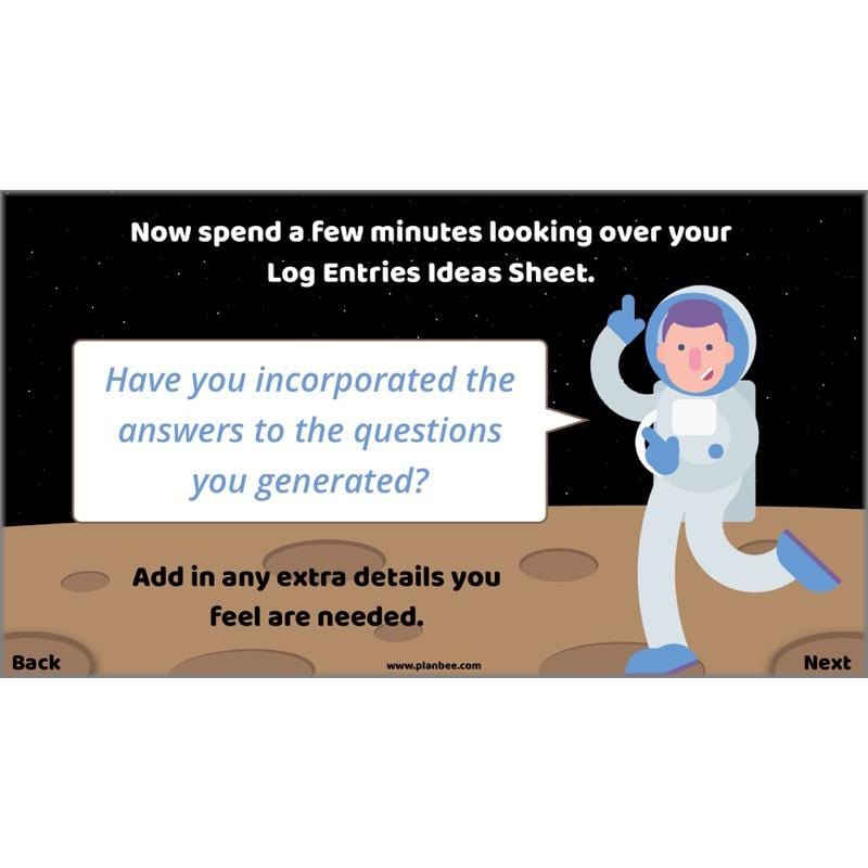 PlanBee Descriptive Writing Lesson Plans | Stories from Space KS2