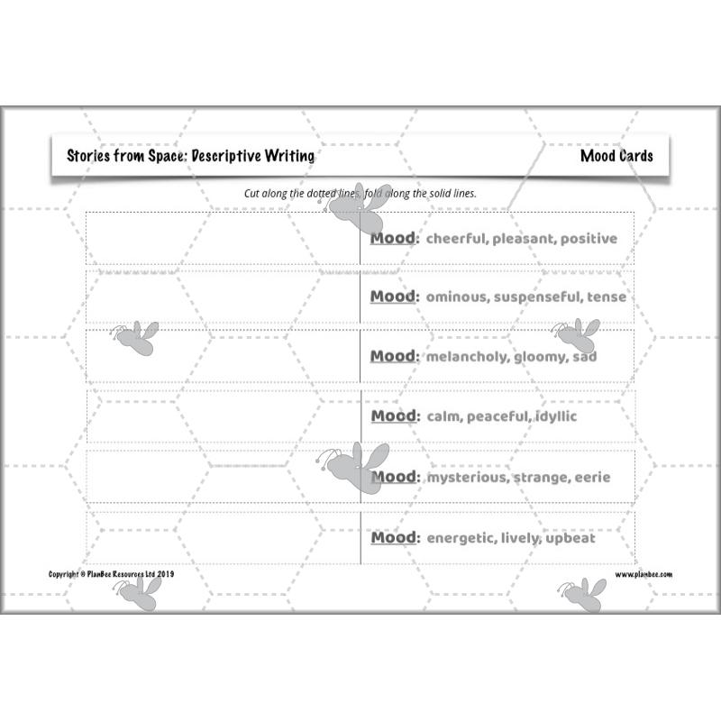 PlanBee Descriptive Writing Lesson Plans | Stories from Space KS2