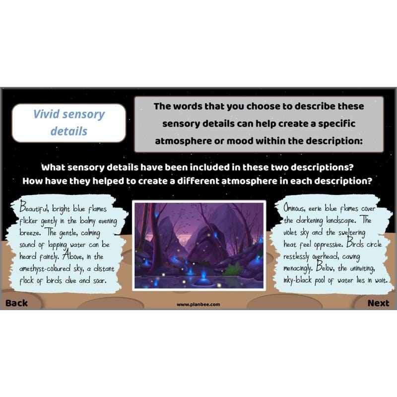 PlanBee Descriptive Writing Lesson Plans | Stories from Space KS2