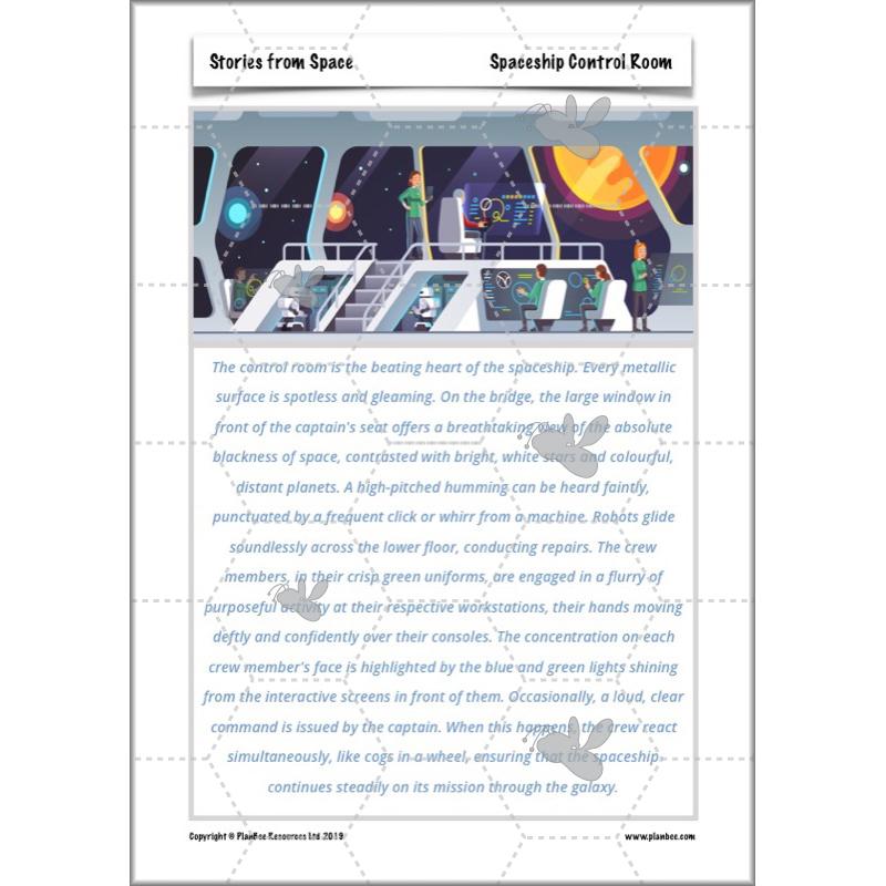 PlanBee Descriptive Writing Lesson Plans | Stories from Space KS2