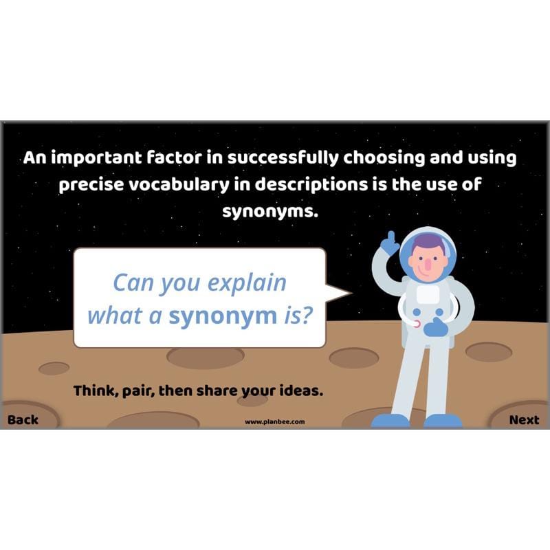 PlanBee Descriptive Writing Lesson Plans | Stories from Space KS2