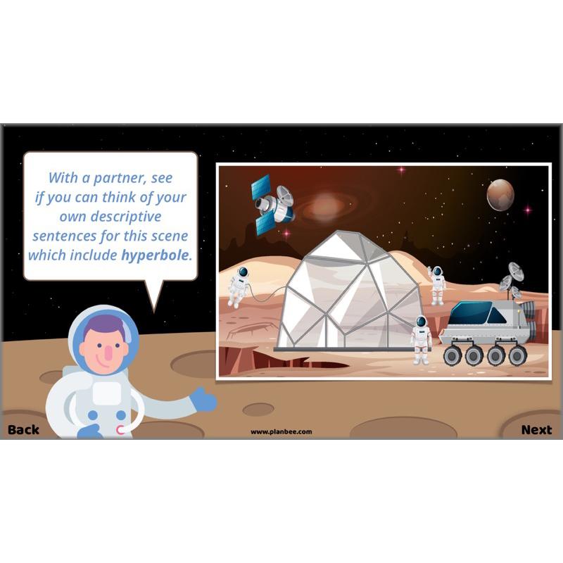 PlanBee Descriptive Writing Lesson Plans | Stories from Space KS2