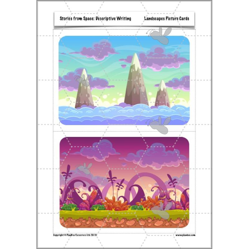 PlanBee Descriptive Writing Lesson Plans | Stories from Space KS2