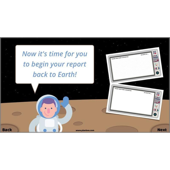 PlanBee Descriptive Writing Lesson Plans | Stories from Space KS2
