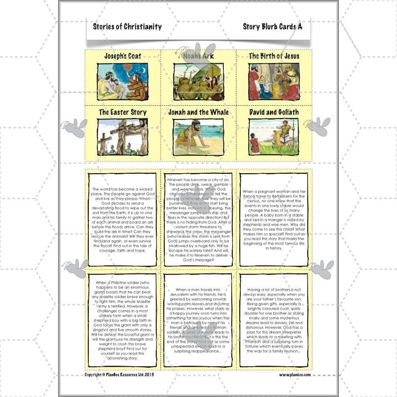 PlanBee Stories of Christianity - Religious Education Lessons | KS2 RE