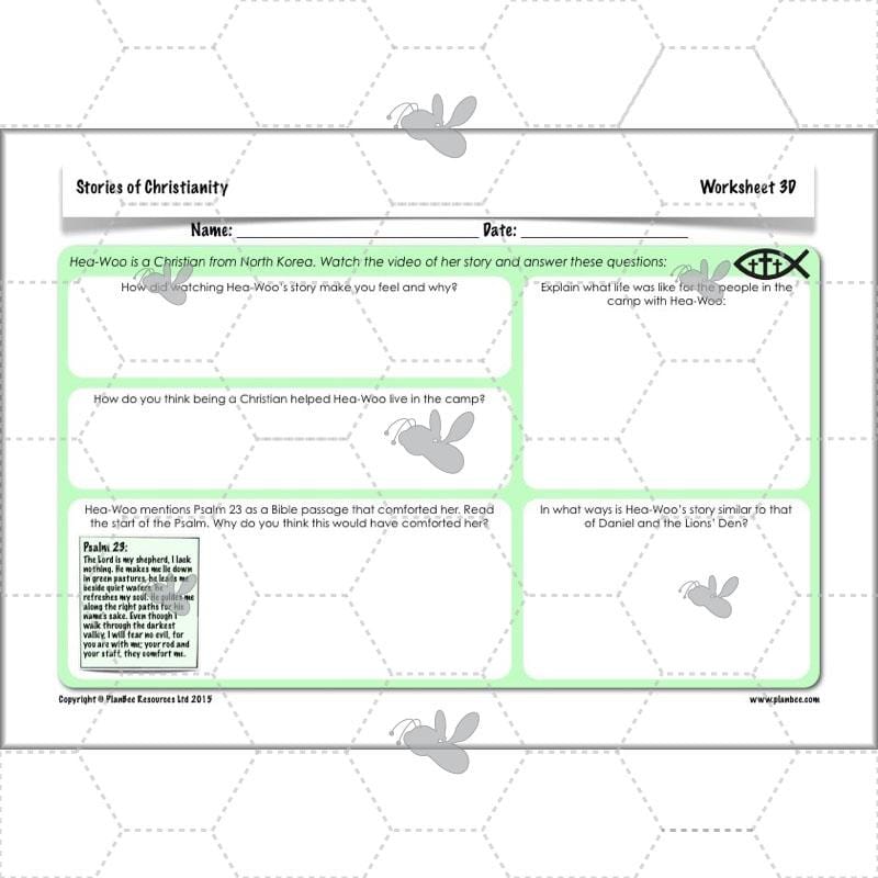 PlanBee Stories of Christianity - Religious Education Lessons | KS2 RE