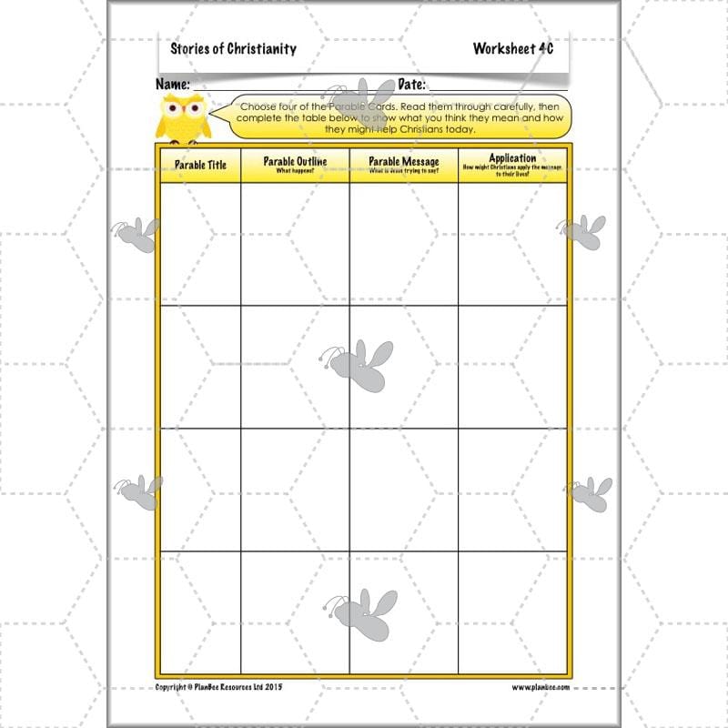 PlanBee Stories of Christianity - Religious Education Lessons | KS2 RE