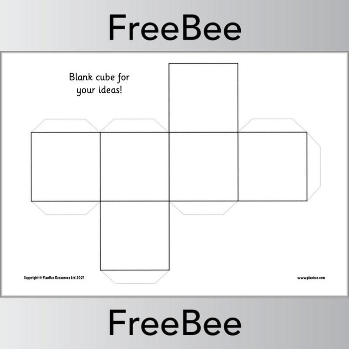Free Customize Story Cube Templates - Printable Story Cubes