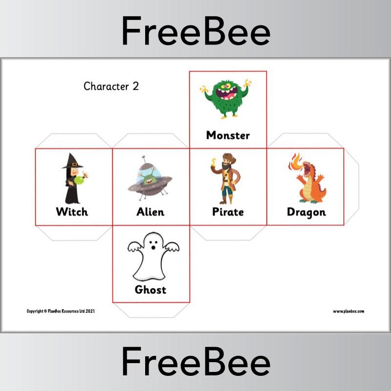 PlanBee FREE Story Dice by PlanBee