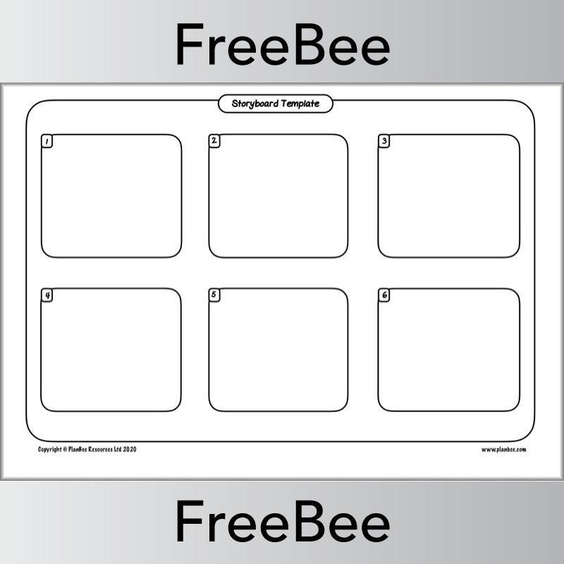 PlanBee FREE Storyboard Template KS2 by Planbee