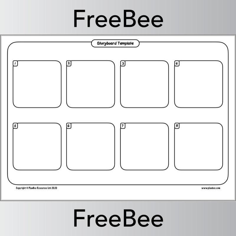 PlanBee FREE Storyboard Template KS2 by Planbee