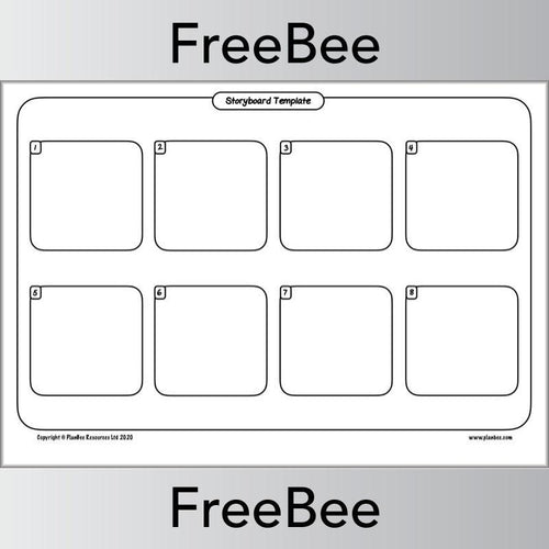 blank board game template Storyboard by poster-templates