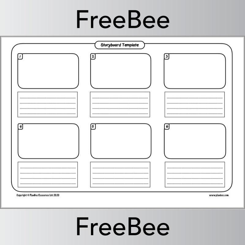 PlanBee FREE Storyboard Template KS2 by Planbee