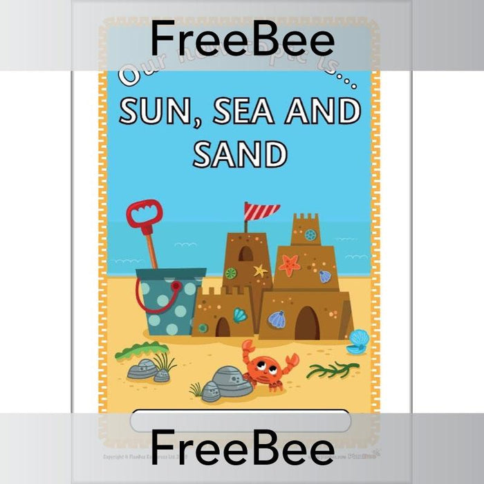 PlanBee Sun, Sea and Sand Topic Book Cover