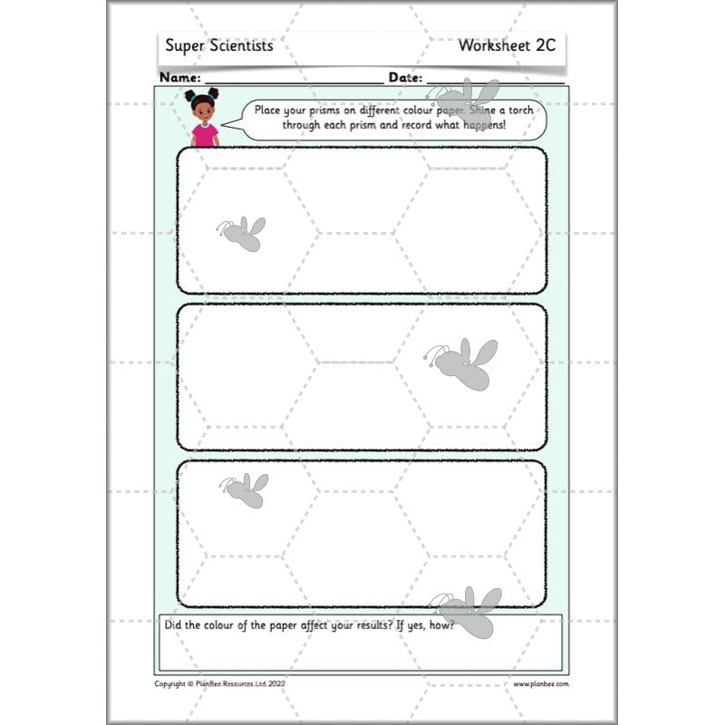PlanBee Super Scientists Year 2 Working Scientifically | PlanBee