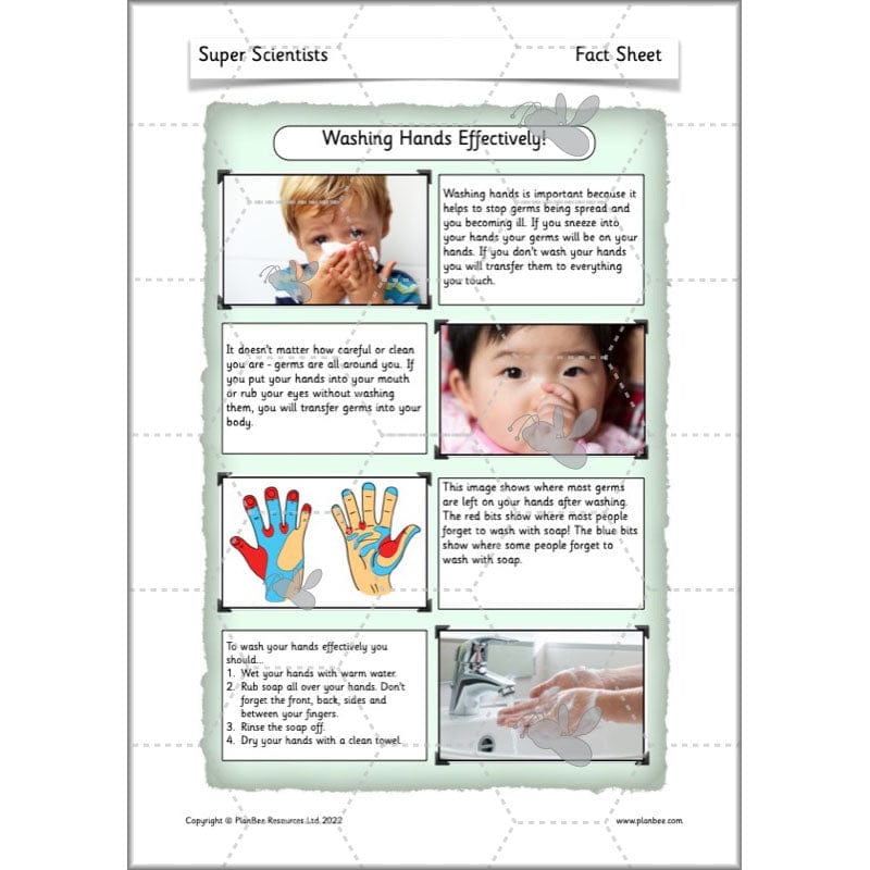 PlanBee Super Scientists Year 2 Working Scientifically | PlanBee