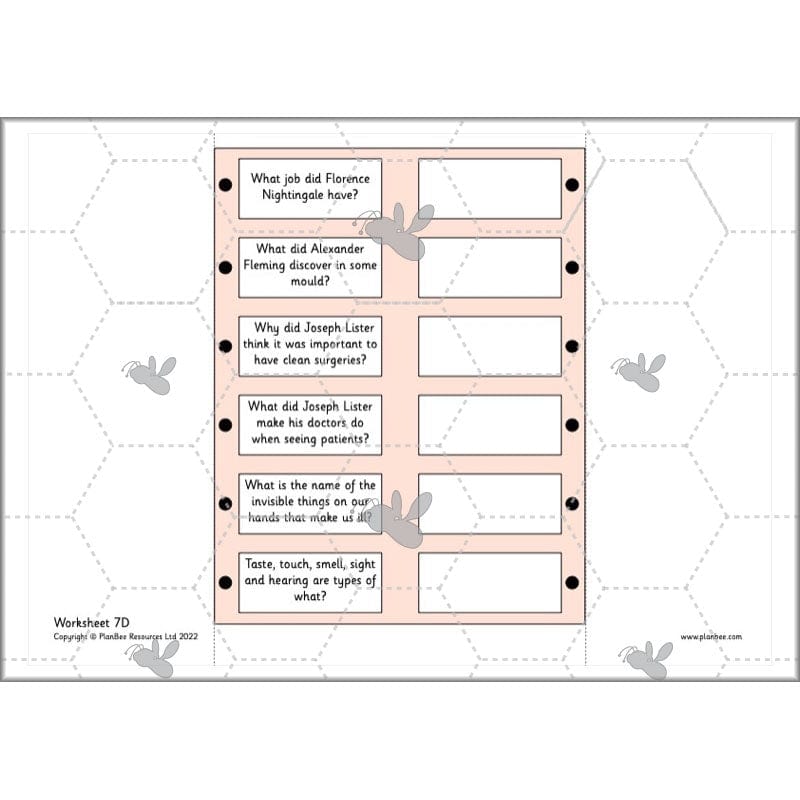 PlanBee Super Scientists Year 2 Working Scientifically | PlanBee