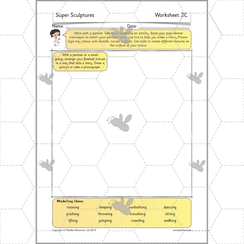 PlanBee Super Sculptures: KS1 Art Lesson Plans and Resources from PlanBee