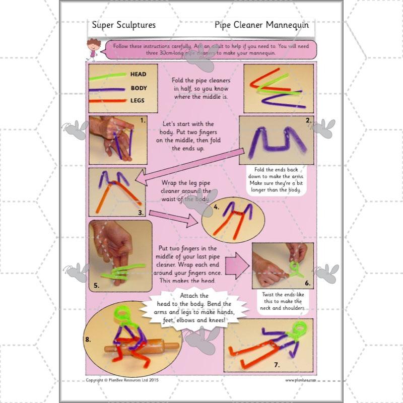 PlanBee Super Sculptures: KS1 Art Lesson Plans and Resources from PlanBee