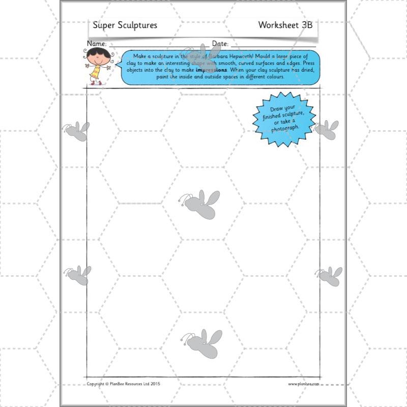 PlanBee Super Sculptures: KS1 Art Lesson Plans and Resources from PlanBee