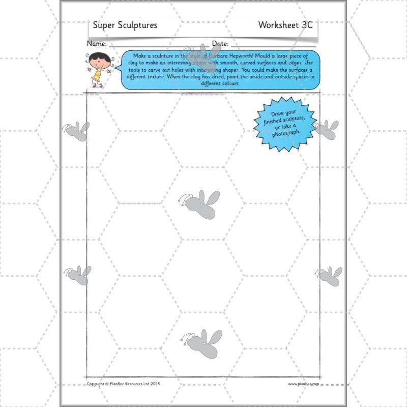PlanBee Super Sculptures: KS1 Art Lesson Plans and Resources from PlanBee